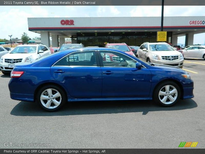 Blue Ribbon Metallic / Dark Charcoal 2011 Toyota Camry SE
