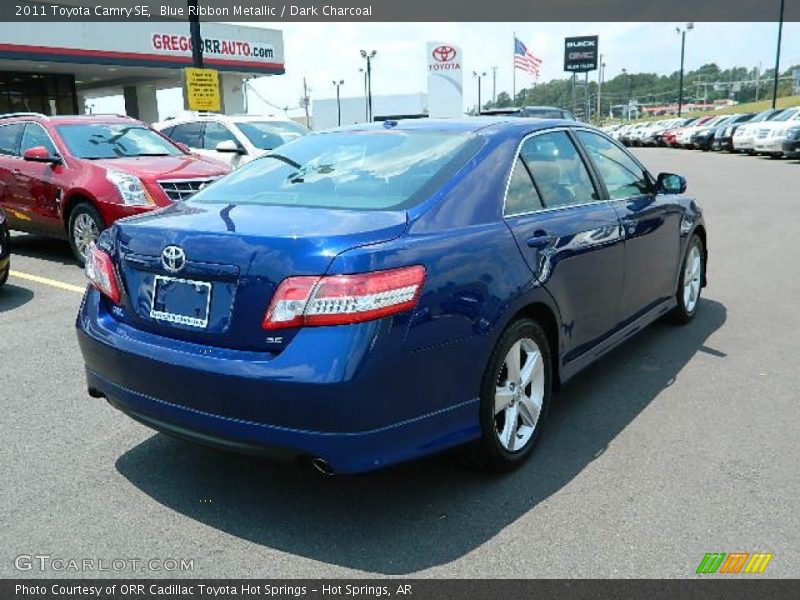 Blue Ribbon Metallic / Dark Charcoal 2011 Toyota Camry SE