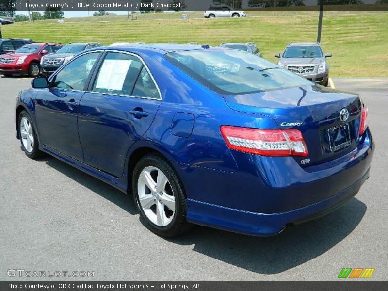 Blue Ribbon Metallic / Dark Charcoal 2011 Toyota Camry SE