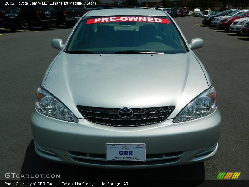 Lunar Mist Metallic / Stone 2003 Toyota Camry LE