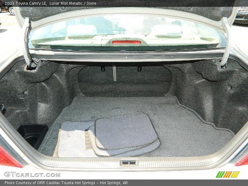 Lunar Mist Metallic / Stone 2003 Toyota Camry LE