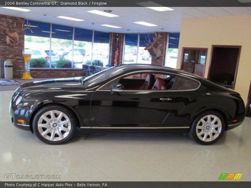 Diamond Black / Fireglow 2006 Bentley Continental GT