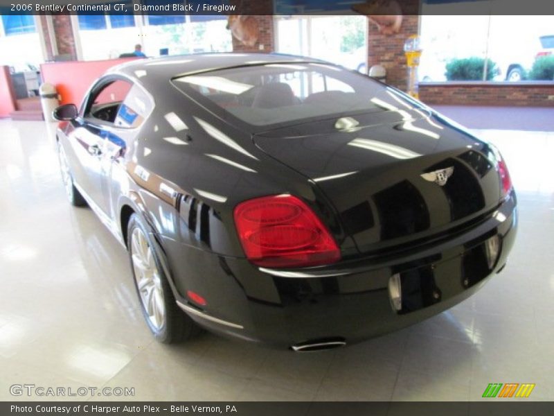 Diamond Black / Fireglow 2006 Bentley Continental GT