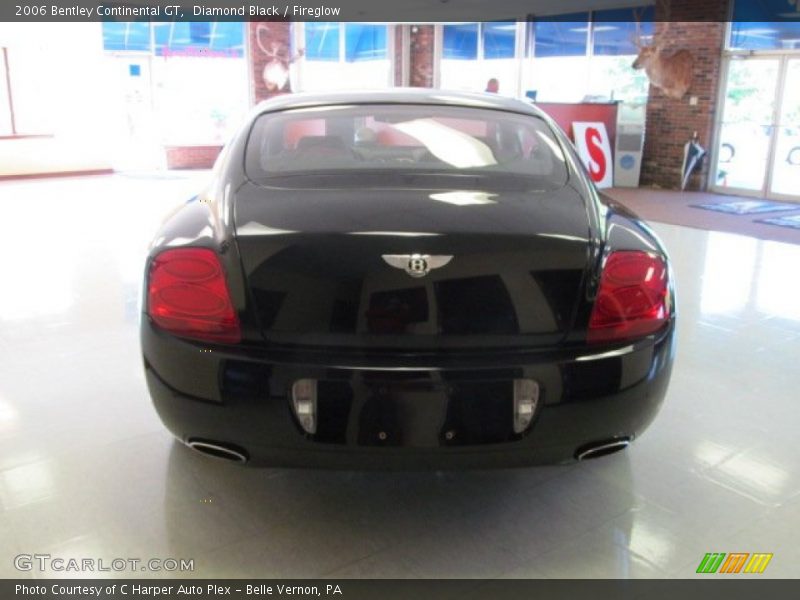 Diamond Black / Fireglow 2006 Bentley Continental GT
