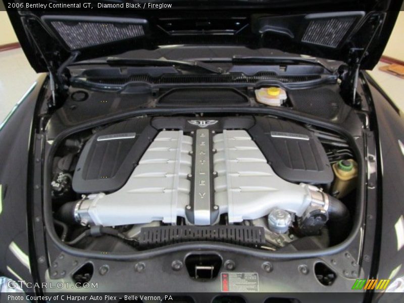 2006 Continental GT  Engine - 6.0L Twin-Turbocharged DOHC 48V VVT W12