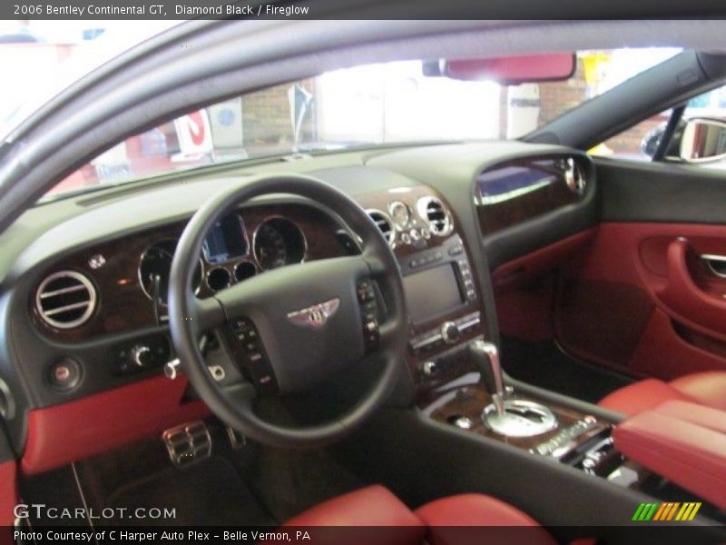 Diamond Black / Fireglow 2006 Bentley Continental GT