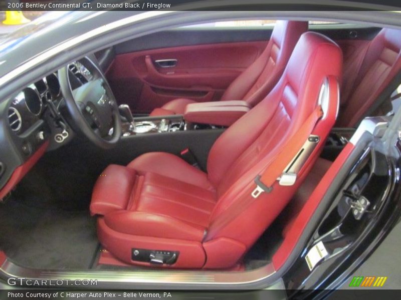 Front Seat of 2006 Continental GT 