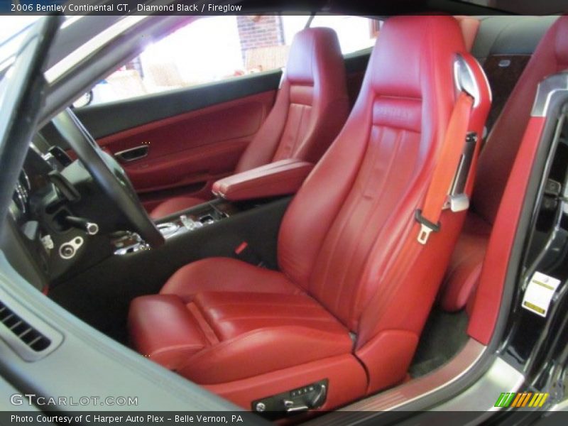 Diamond Black / Fireglow 2006 Bentley Continental GT