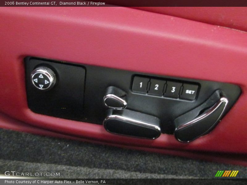 Controls of 2006 Continental GT 