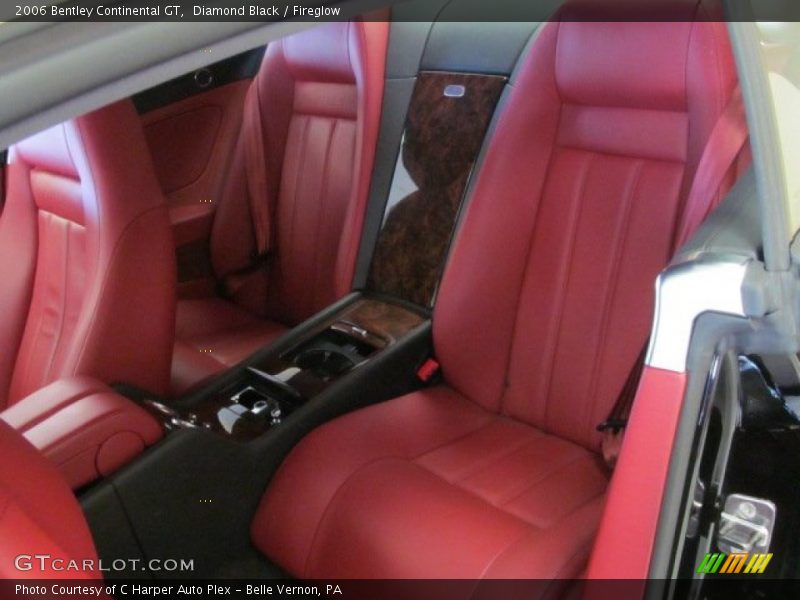 Rear Seat of 2006 Continental GT 