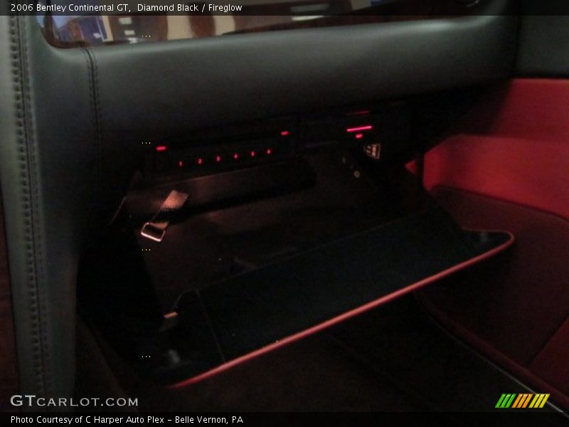 Diamond Black / Fireglow 2006 Bentley Continental GT