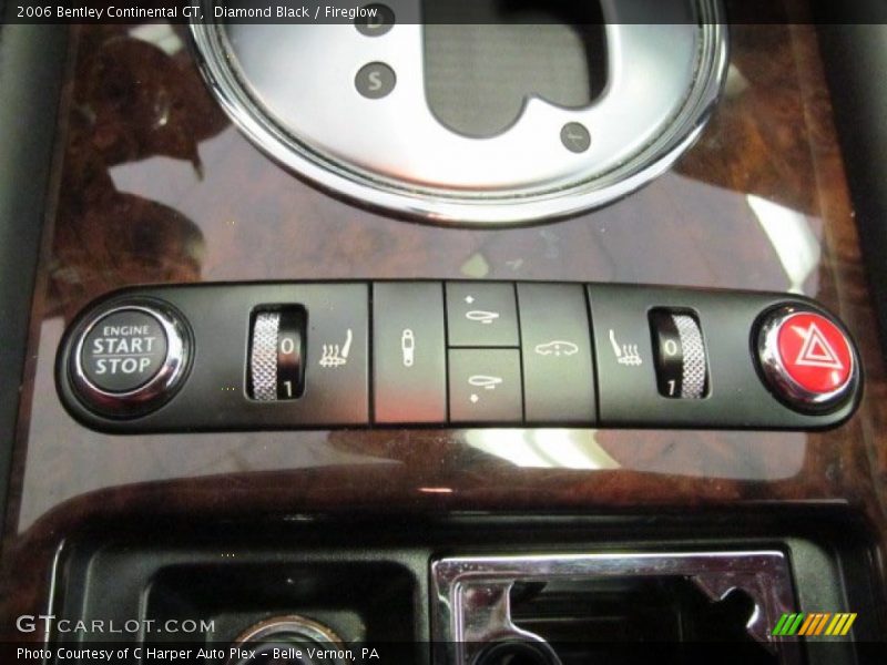 Controls of 2006 Continental GT 