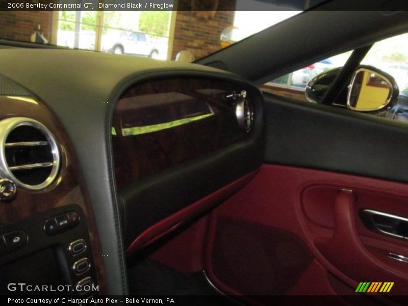 Diamond Black / Fireglow 2006 Bentley Continental GT