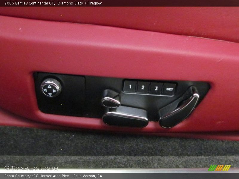Controls of 2006 Continental GT 
