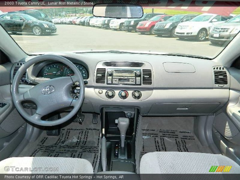 Lunar Mist Metallic / Stone 2003 Toyota Camry LE