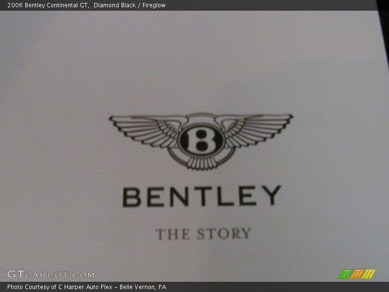 Diamond Black / Fireglow 2006 Bentley Continental GT