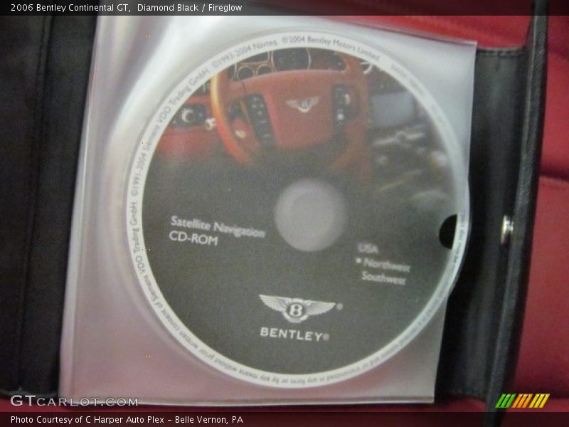 Diamond Black / Fireglow 2006 Bentley Continental GT