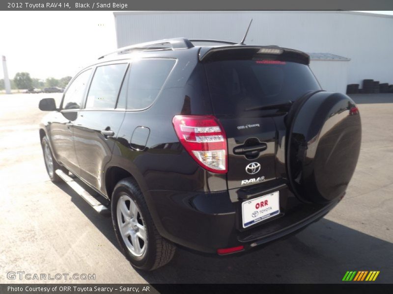 Black / Sand Beige 2012 Toyota RAV4 I4