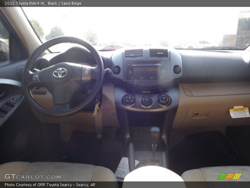 Black / Sand Beige 2012 Toyota RAV4 I4