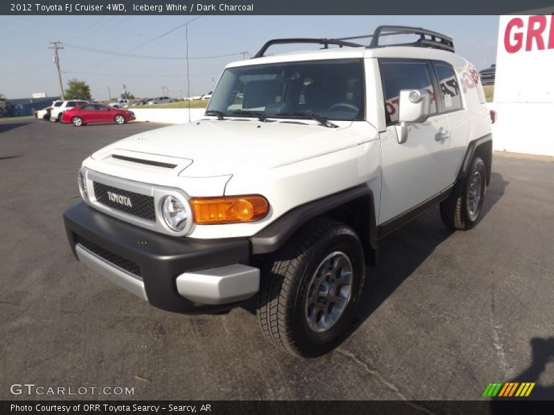 Iceberg White / Dark Charcoal 2012 Toyota FJ Cruiser 4WD