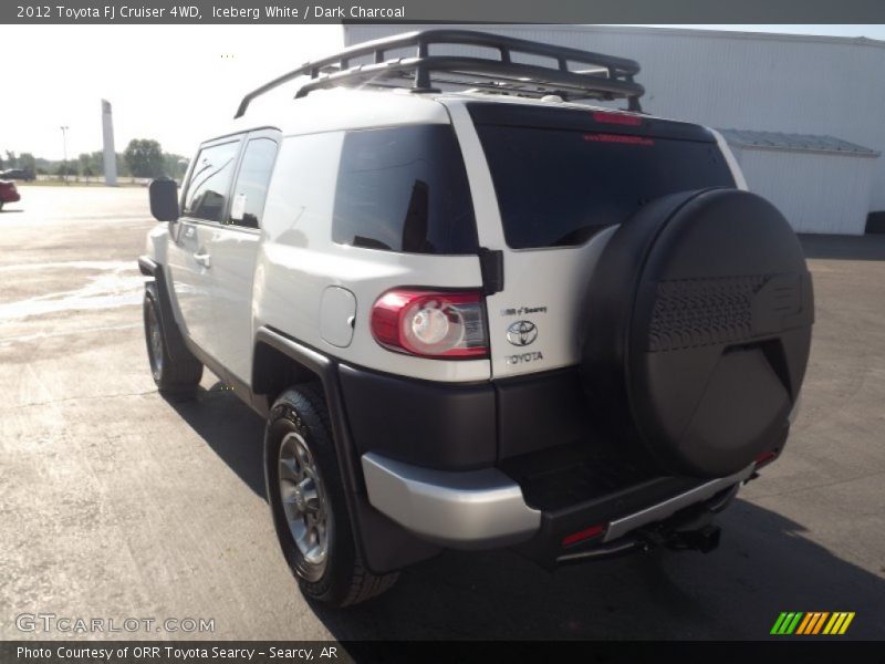 Iceberg White / Dark Charcoal 2012 Toyota FJ Cruiser 4WD