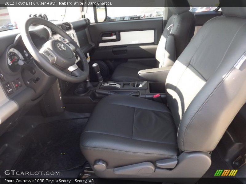 Iceberg White / Dark Charcoal 2012 Toyota FJ Cruiser 4WD