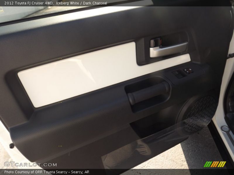 Iceberg White / Dark Charcoal 2012 Toyota FJ Cruiser 4WD