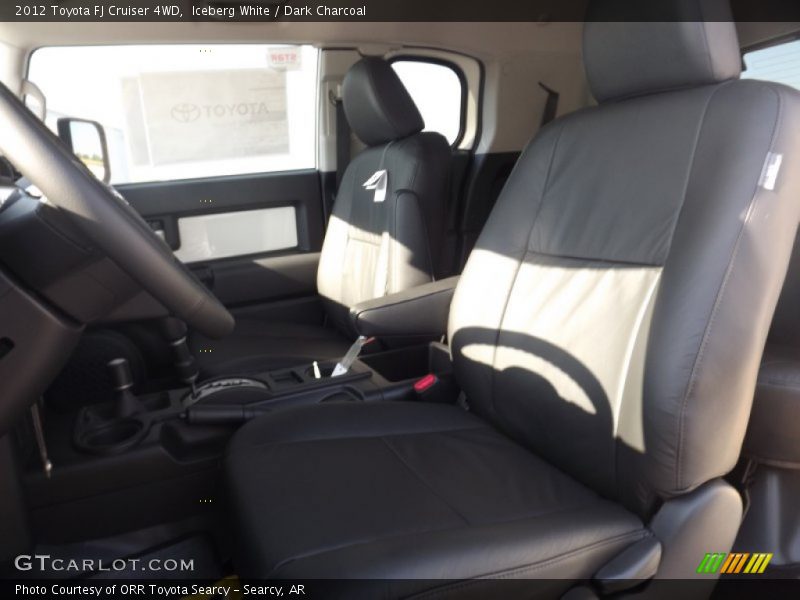 Iceberg White / Dark Charcoal 2012 Toyota FJ Cruiser 4WD