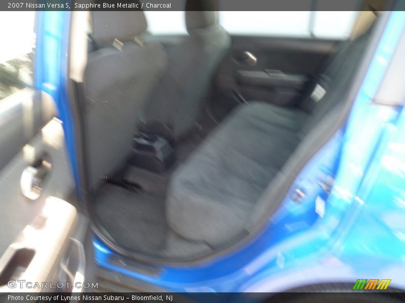 Sapphire Blue Metallic / Charcoal 2007 Nissan Versa S