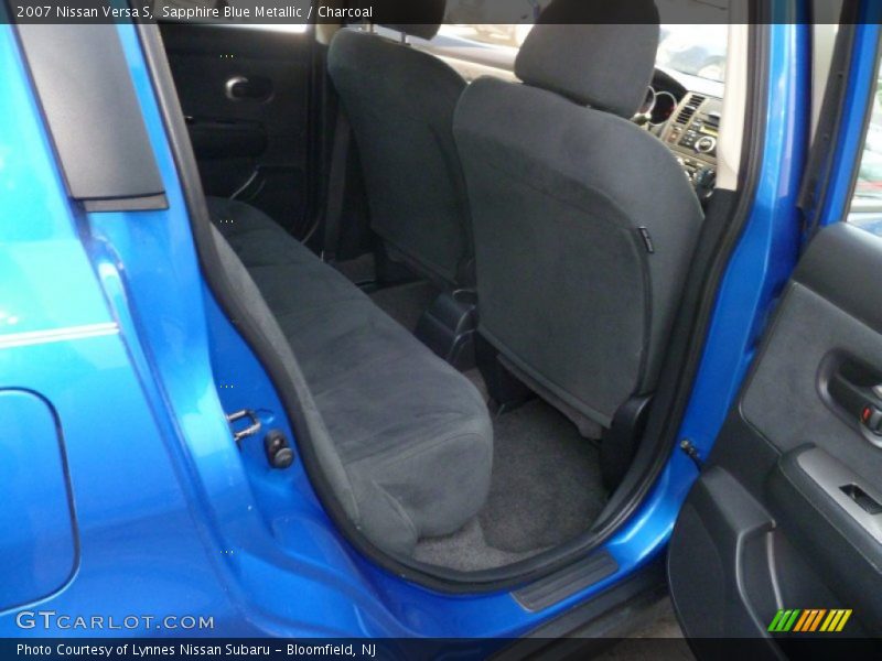 Sapphire Blue Metallic / Charcoal 2007 Nissan Versa S