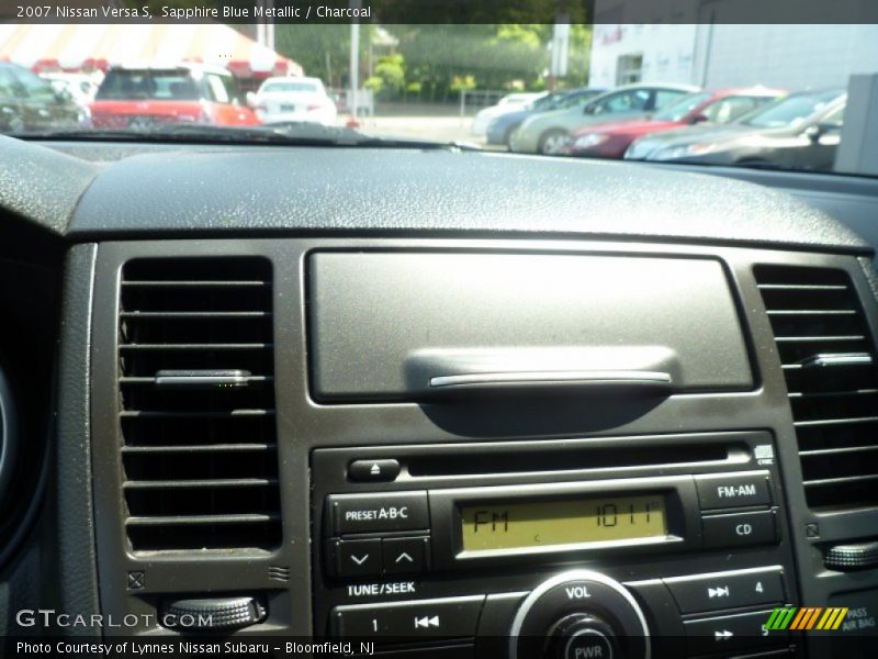 Sapphire Blue Metallic / Charcoal 2007 Nissan Versa S