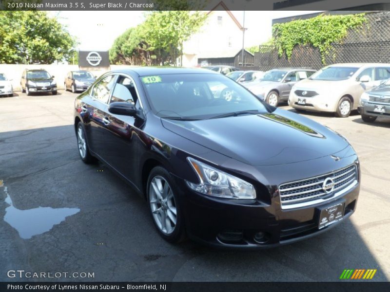 Super Black / Charcoal 2010 Nissan Maxima 3.5 S