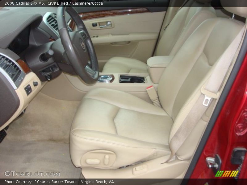 Crystal Red / Cashmere/Cocoa 2008 Cadillac SRX V6
