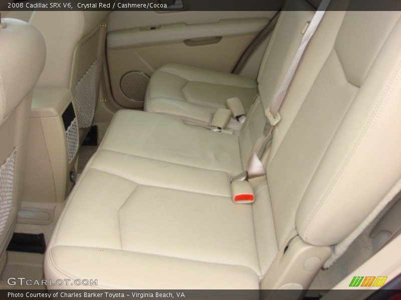 Crystal Red / Cashmere/Cocoa 2008 Cadillac SRX V6