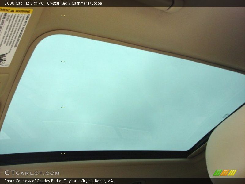 Crystal Red / Cashmere/Cocoa 2008 Cadillac SRX V6