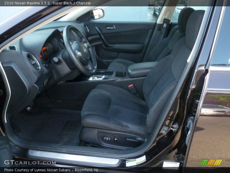 Super Black / Charcoal 2010 Nissan Maxima 3.5 S