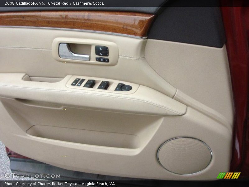 Crystal Red / Cashmere/Cocoa 2008 Cadillac SRX V6