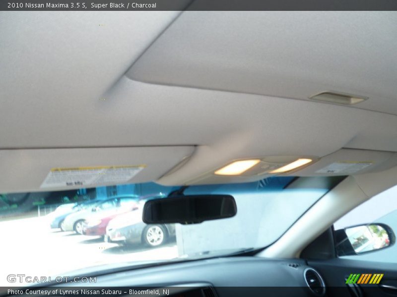 Super Black / Charcoal 2010 Nissan Maxima 3.5 S