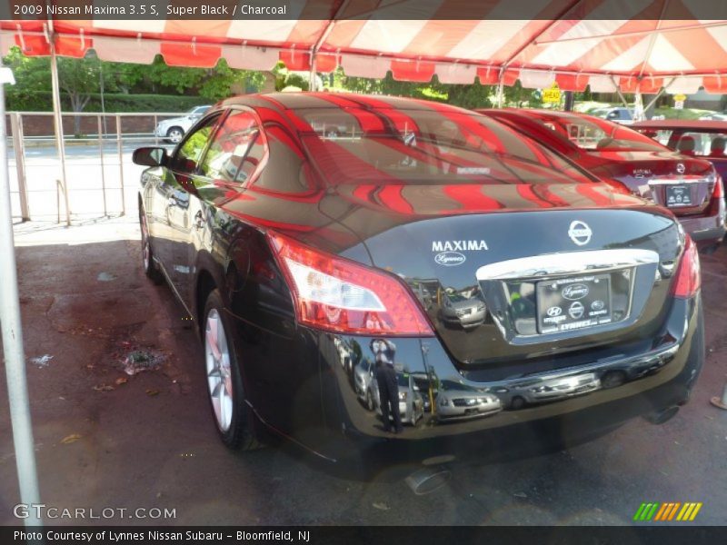 Super Black / Charcoal 2009 Nissan Maxima 3.5 S