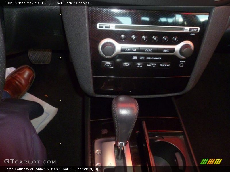 Super Black / Charcoal 2009 Nissan Maxima 3.5 S