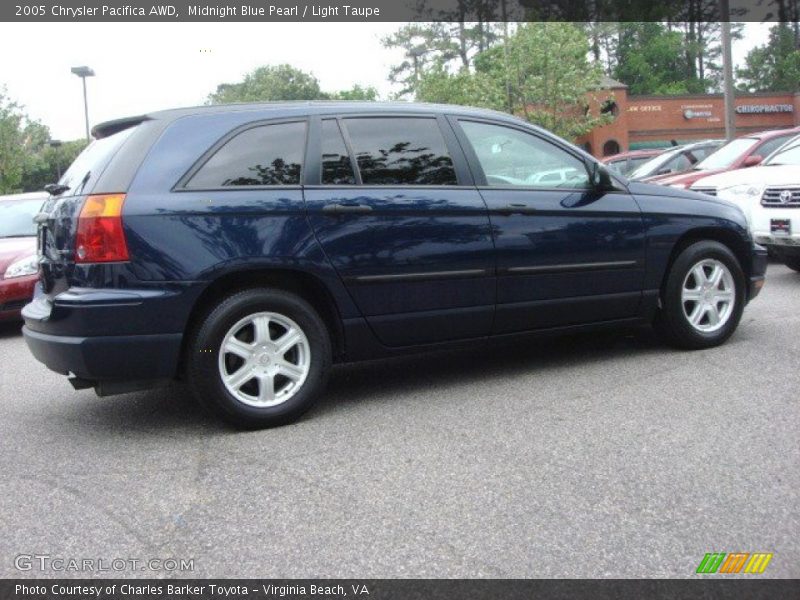 Midnight Blue Pearl / Light Taupe 2005 Chrysler Pacifica AWD