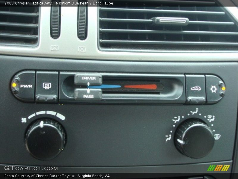 Midnight Blue Pearl / Light Taupe 2005 Chrysler Pacifica AWD