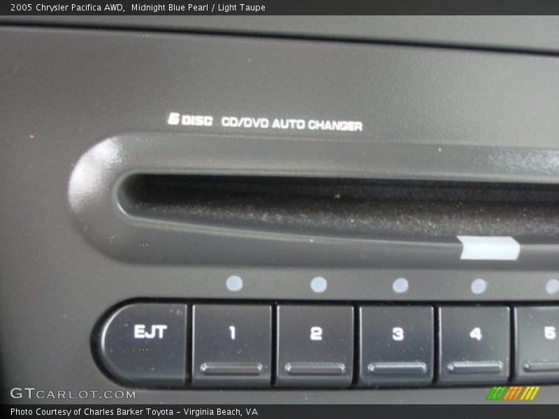 Midnight Blue Pearl / Light Taupe 2005 Chrysler Pacifica AWD