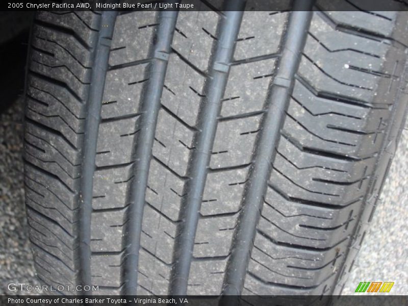 Midnight Blue Pearl / Light Taupe 2005 Chrysler Pacifica AWD