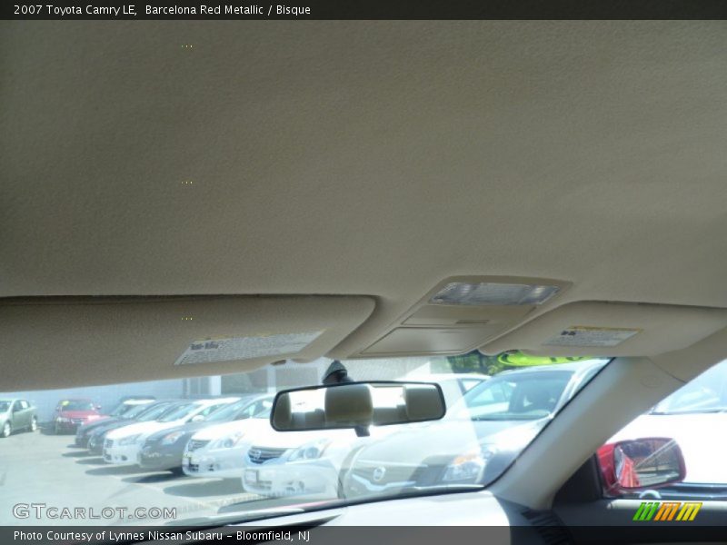 Barcelona Red Metallic / Bisque 2007 Toyota Camry LE