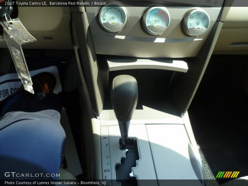 Barcelona Red Metallic / Bisque 2007 Toyota Camry LE