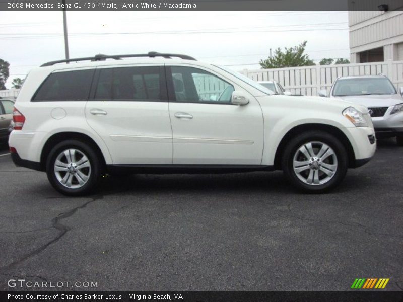 Arctic White / Macadamia 2008 Mercedes-Benz GL 450 4Matic