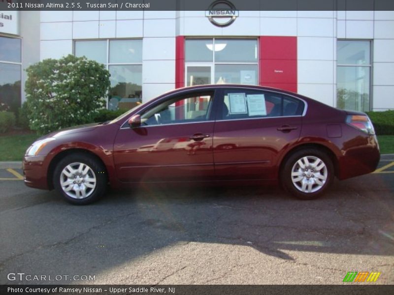 Tuscan Sun / Charcoal 2011 Nissan Altima 2.5 S