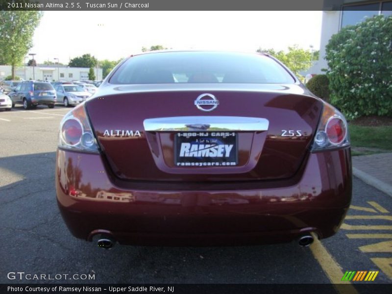 Tuscan Sun / Charcoal 2011 Nissan Altima 2.5 S