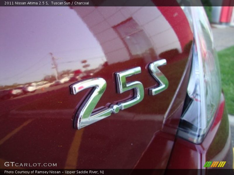 Tuscan Sun / Charcoal 2011 Nissan Altima 2.5 S
